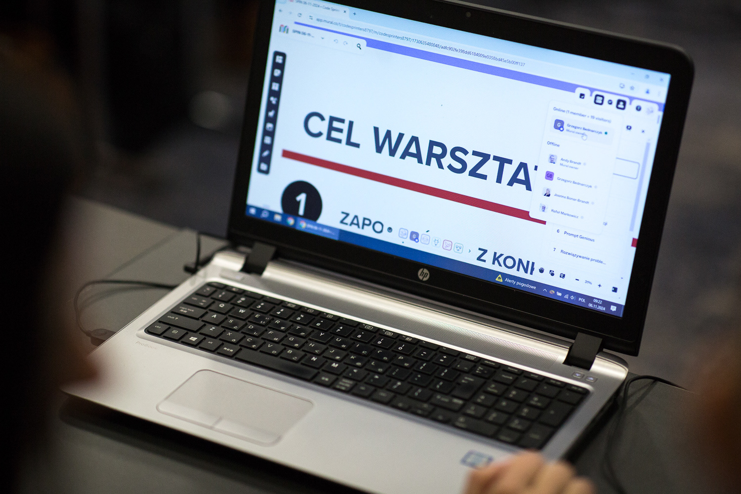 Warsztaty w ramach Konferencji Biznesowej SPIN - Kraków 2024