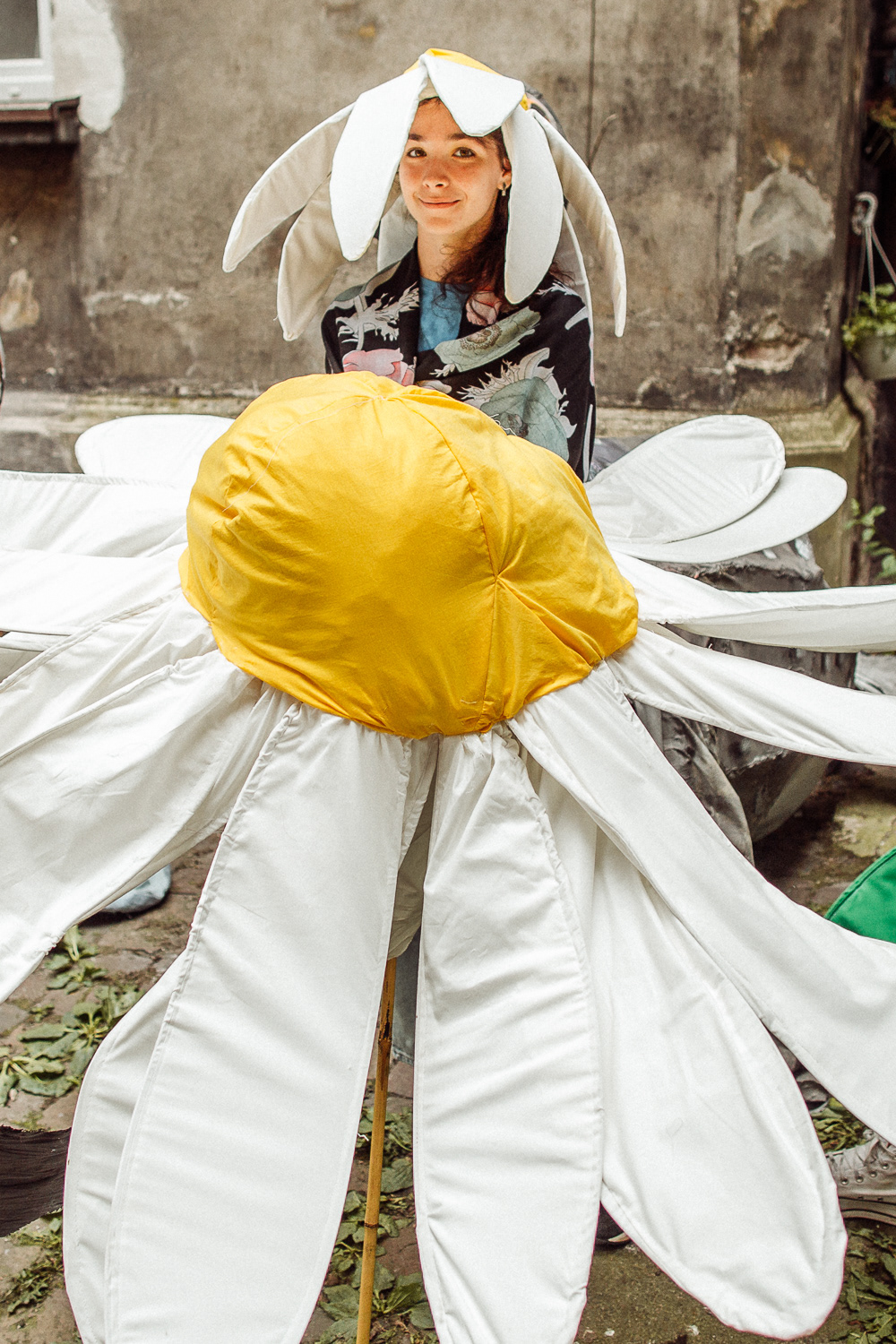 Performance uliczny - Stefanie Oberhoff i Snuff Puppets, 31st Jewish Culture Festival in Krakow 2022