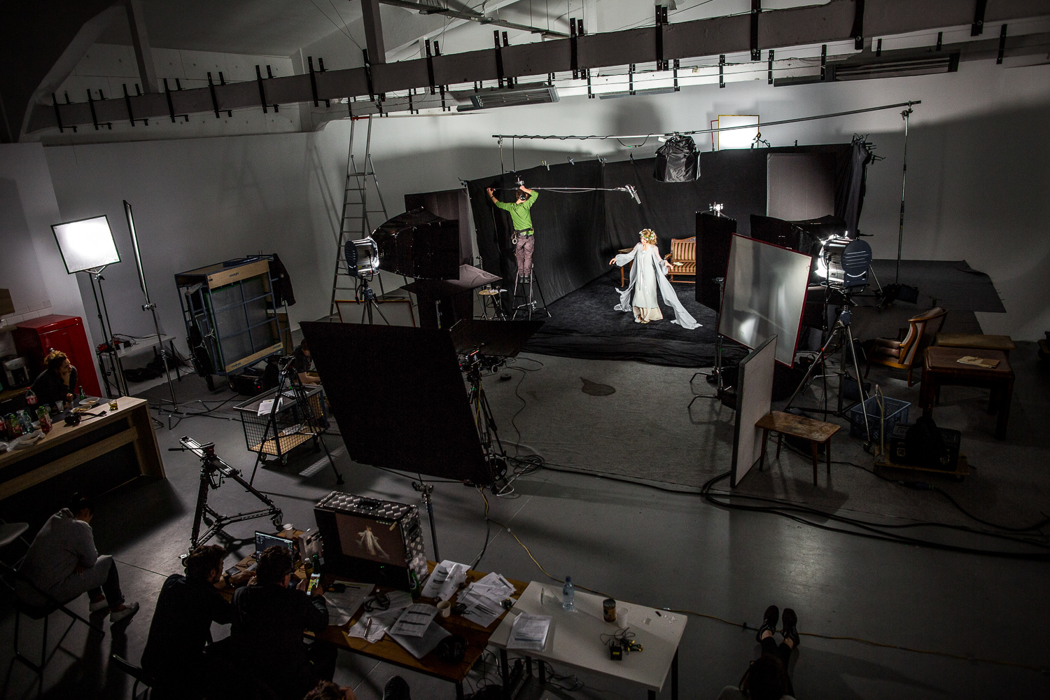 Fotosy z planu zdjęciowego dla Muzeum Pomorza w Słupsku