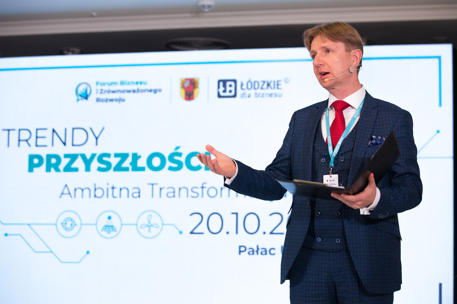 Forum Biznesu i Zrównoważonego Rozwoju organizowane przez Samorząd Województwa Łódzkiego - Uniejów 2023.