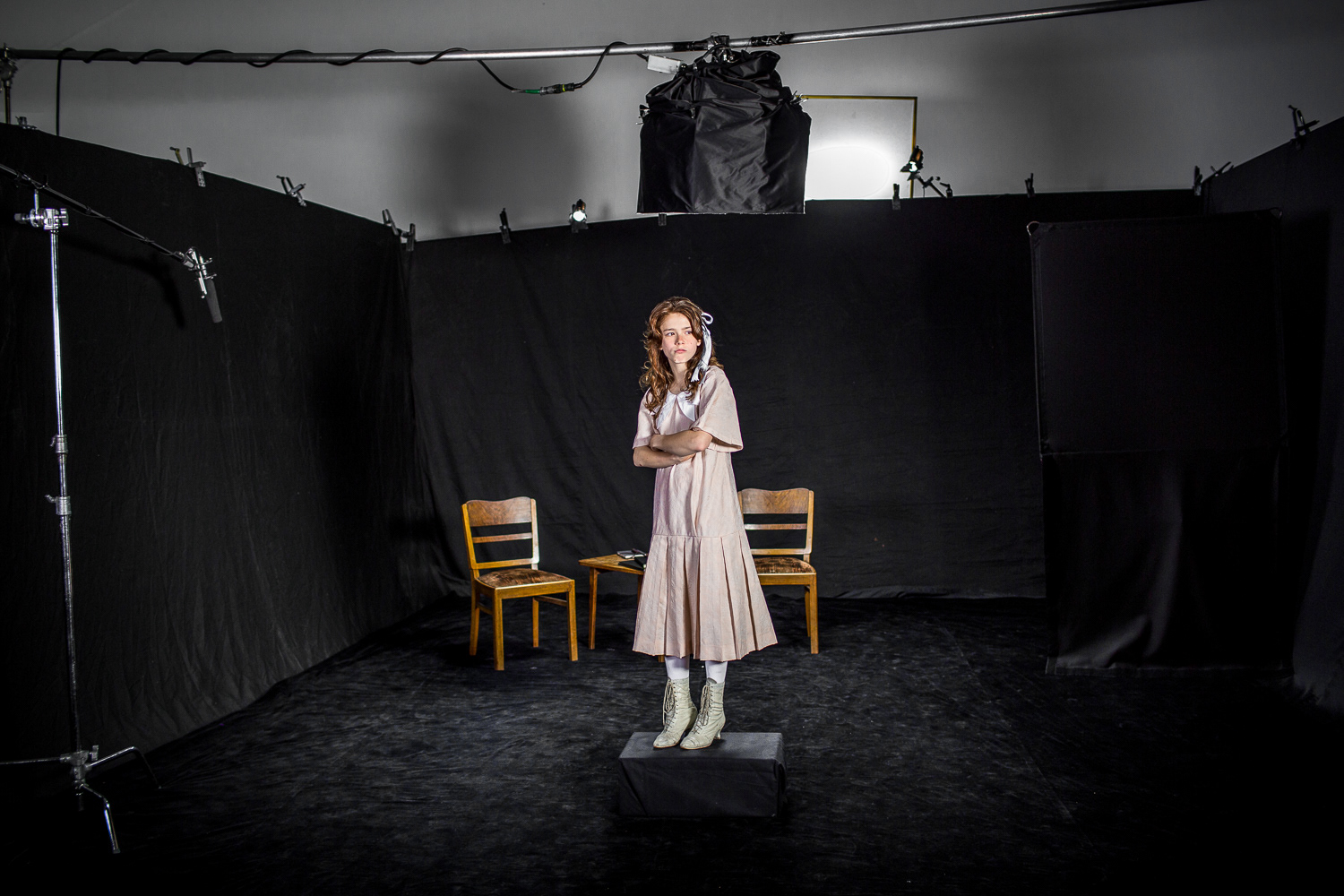 Fotosy z planu zdjęciowego dla Muzeum Pomorza w Słupsku