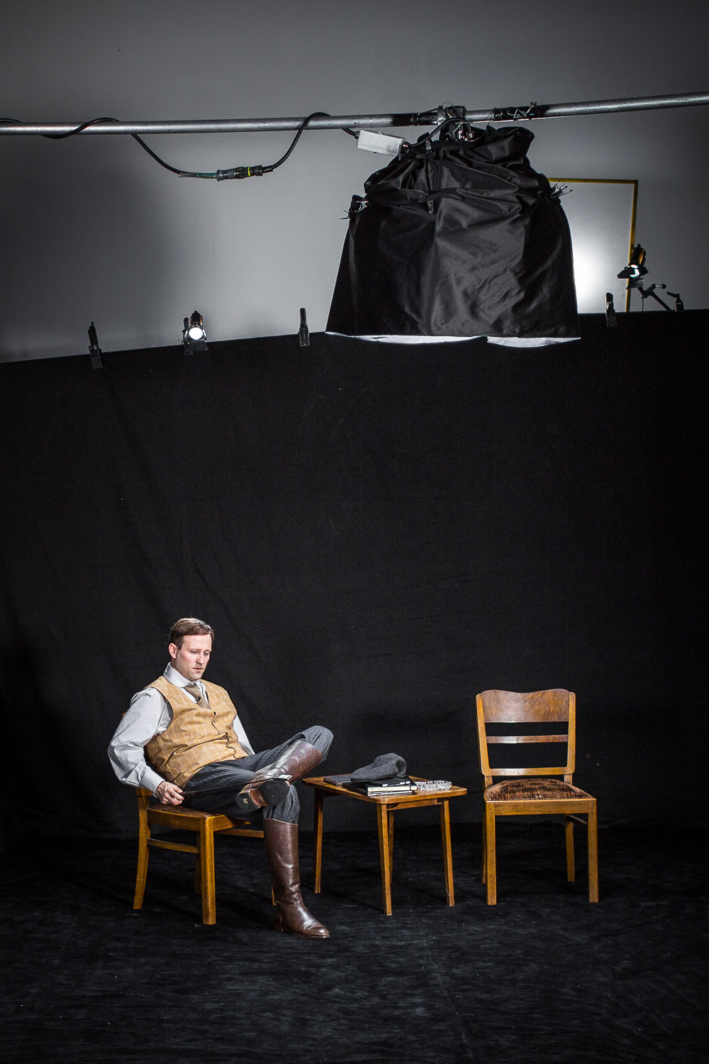 Fotosy z planu zdjęciowego dla Muzeum Pomorza w Słupsku