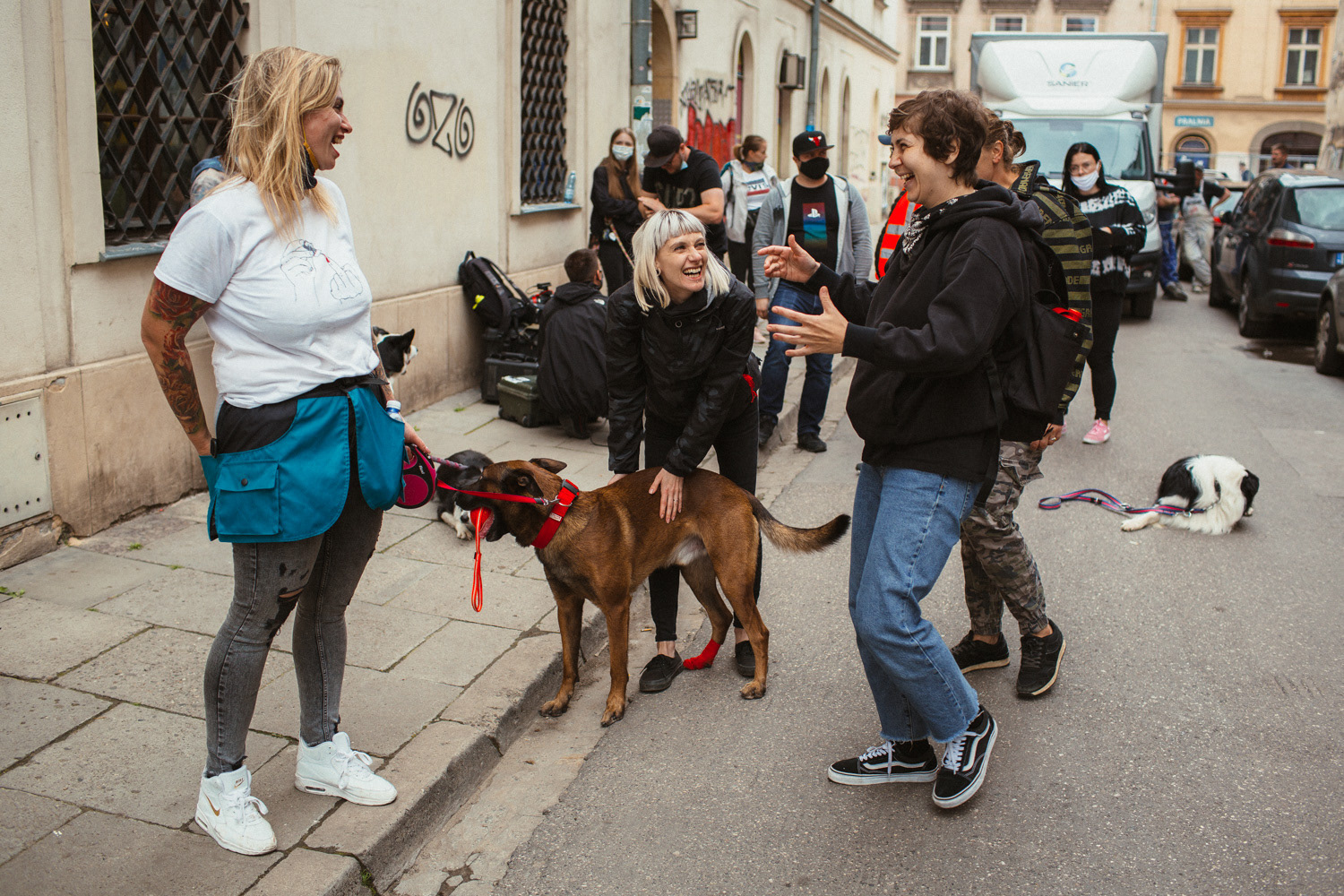 Plan zdjęciowy do teledysku reż. J. Tracz, E. Łapczyńska - Papaya Young Directors