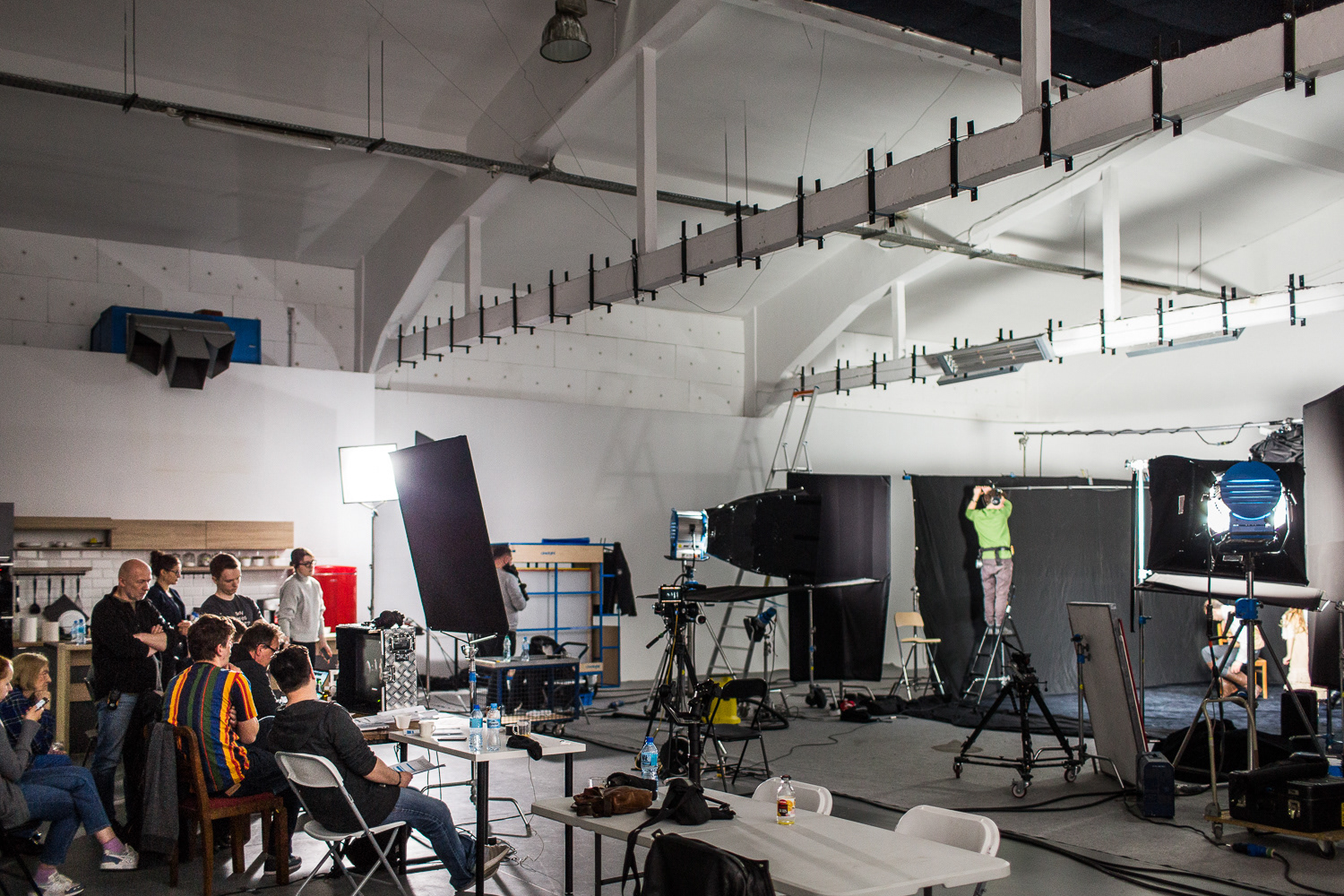 Fotosy z planu zdjęciowego dla Muzeum Pomorza w Słupsku