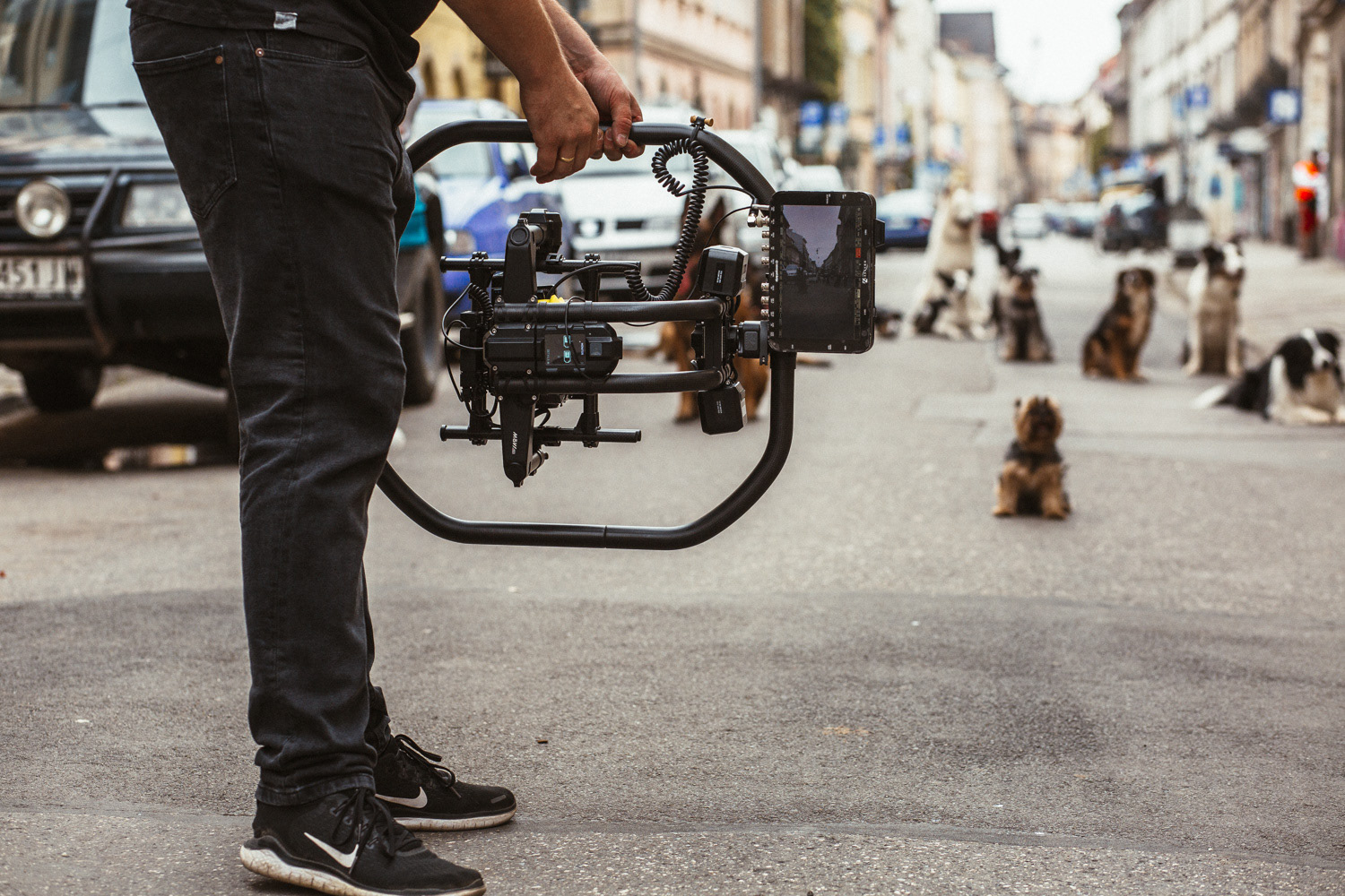 Plan zdjęciowy do teledysku reż. J. Tracz, E. Łapczyńska - Papaya Young Directors