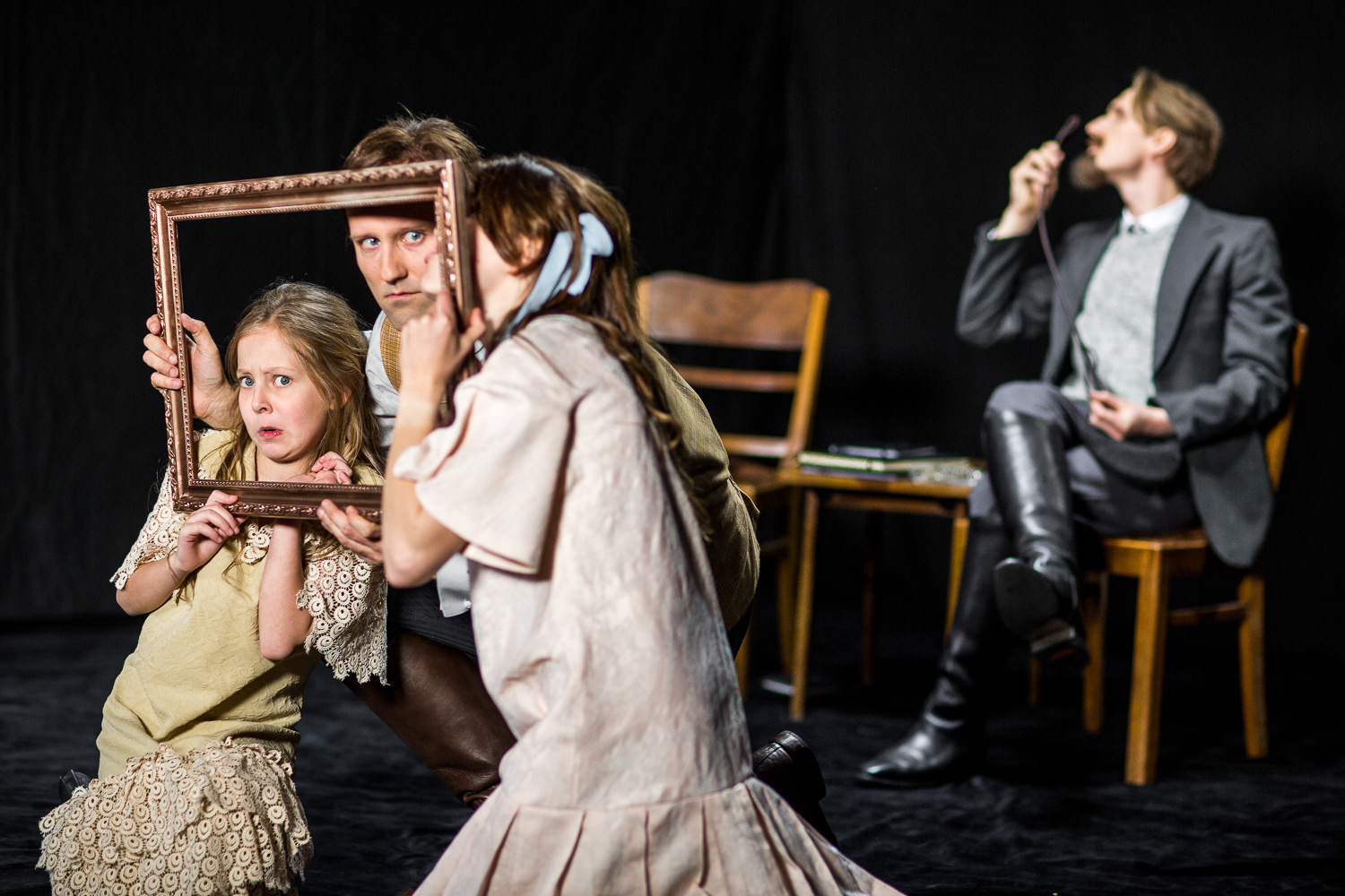 Fotosy z planu zdjęciowego dla Muzeum Pomorza w Słupsku