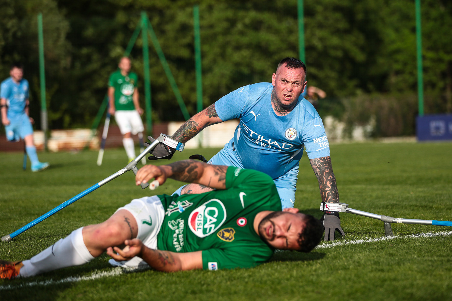 Liga Mistrzów 2022 w AMP Futbolu (EAFF), faza grupowa, MANCHESTER City FC Amputee - Sporting Amp Football Club.
