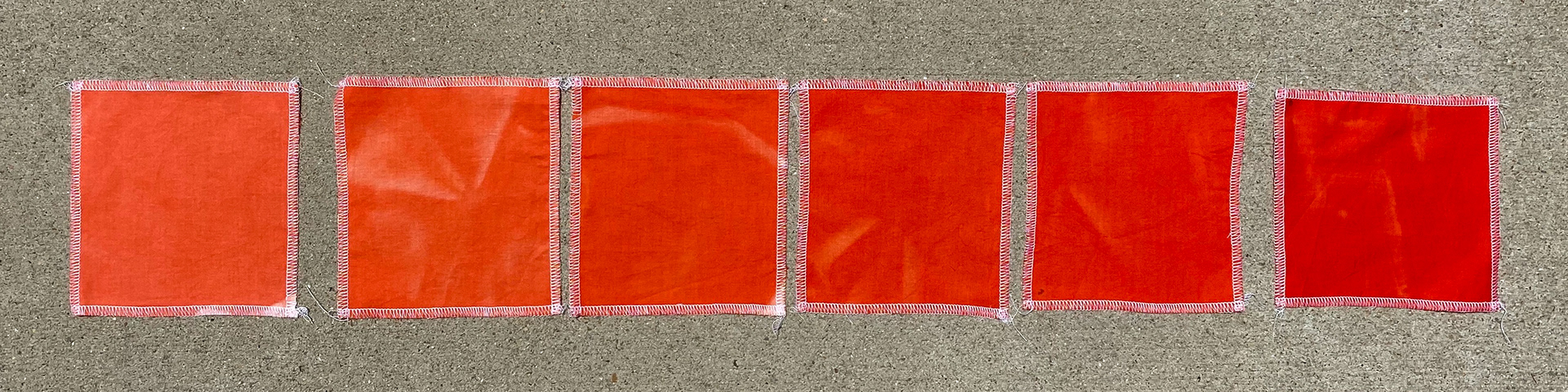 Value Intensity Gradation using Immersion Dyeing on Cotton