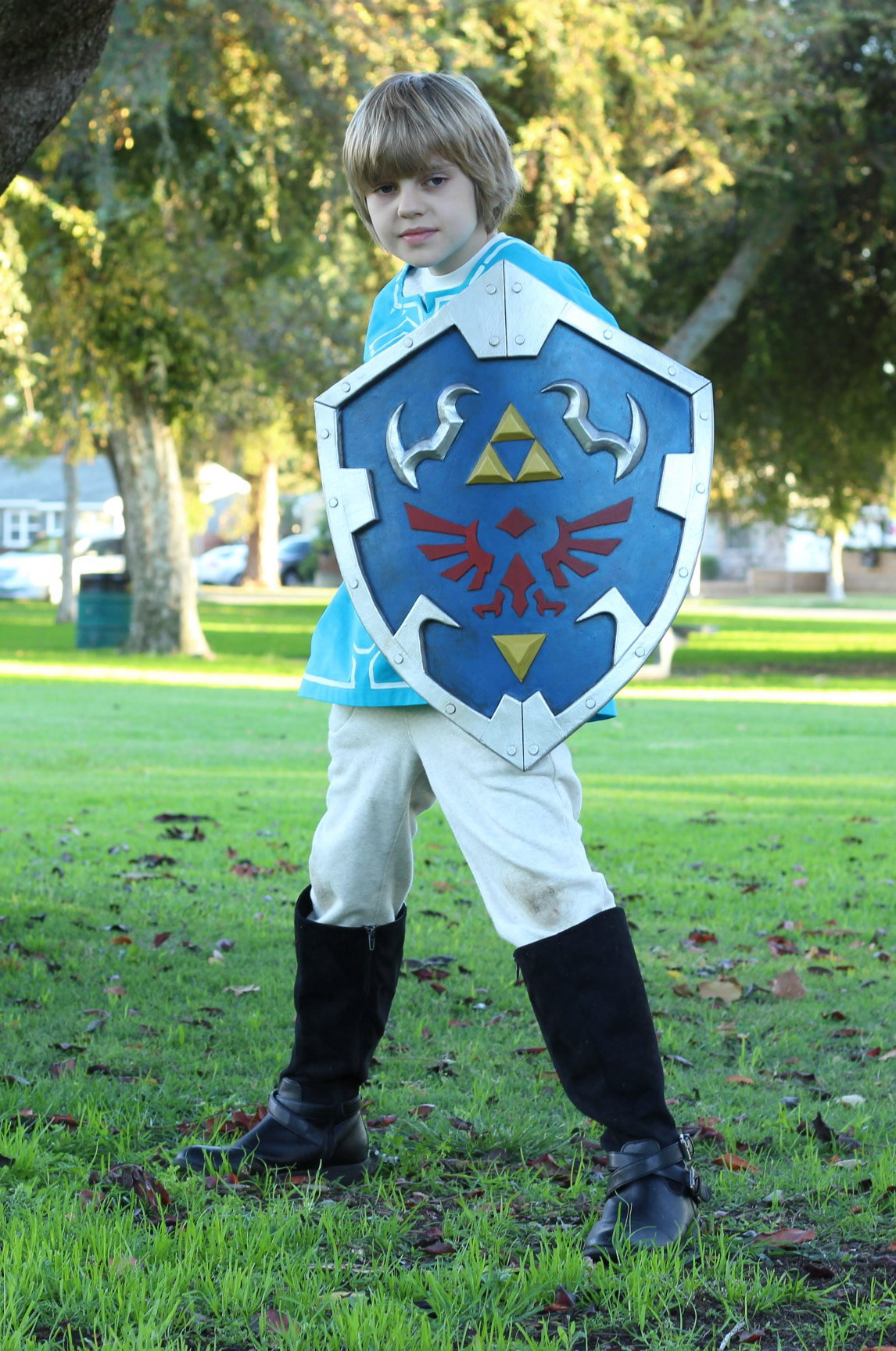 Costume of Link from The Legend of Zelda Breath of the Wild