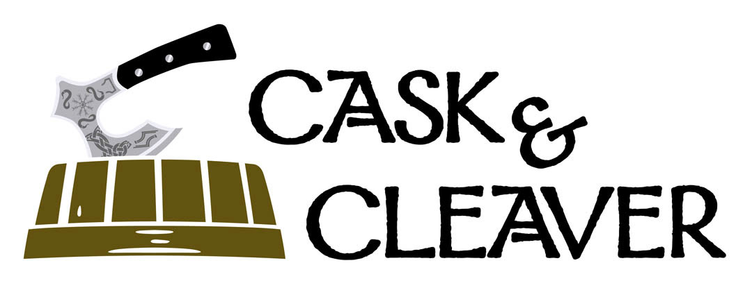 Cask and Cleaver Logo landscape version