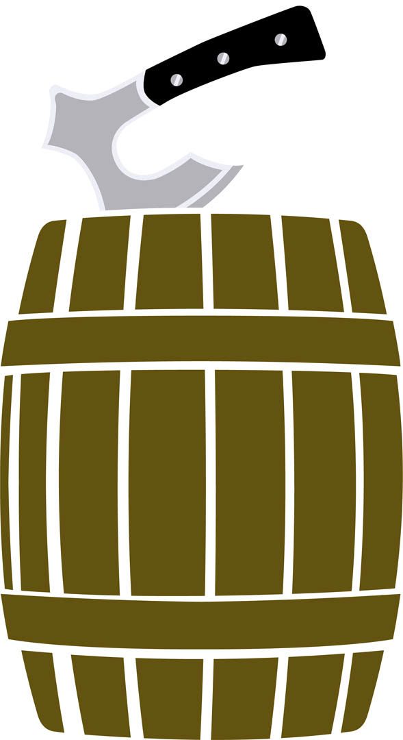 An image of the plain version without the intricacies for embroidering on swag.