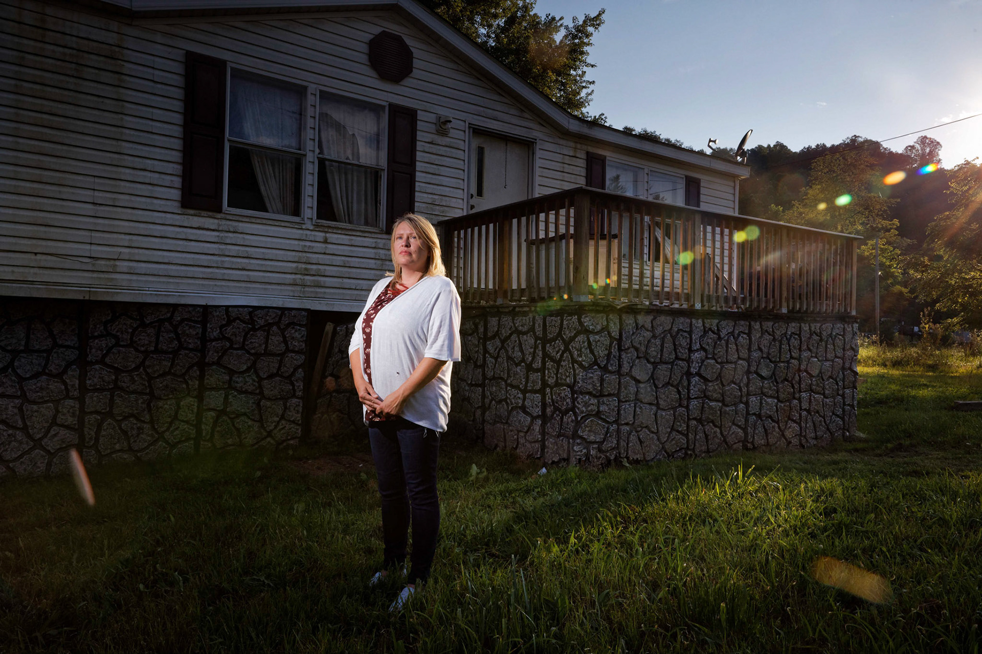 Annetta Coffman in Minden, WV.