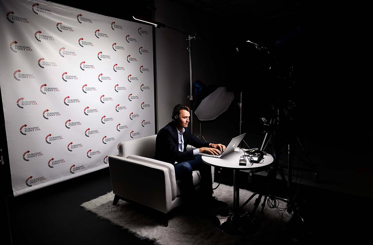 Turning Point USA founder and president Charlie Kirk