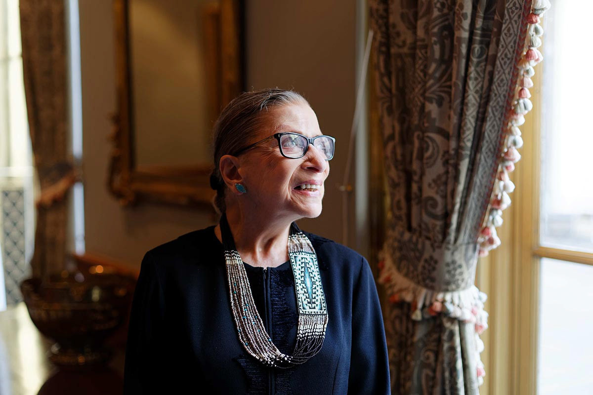 Supreme Court Justice Ruth Bader Ginsburg