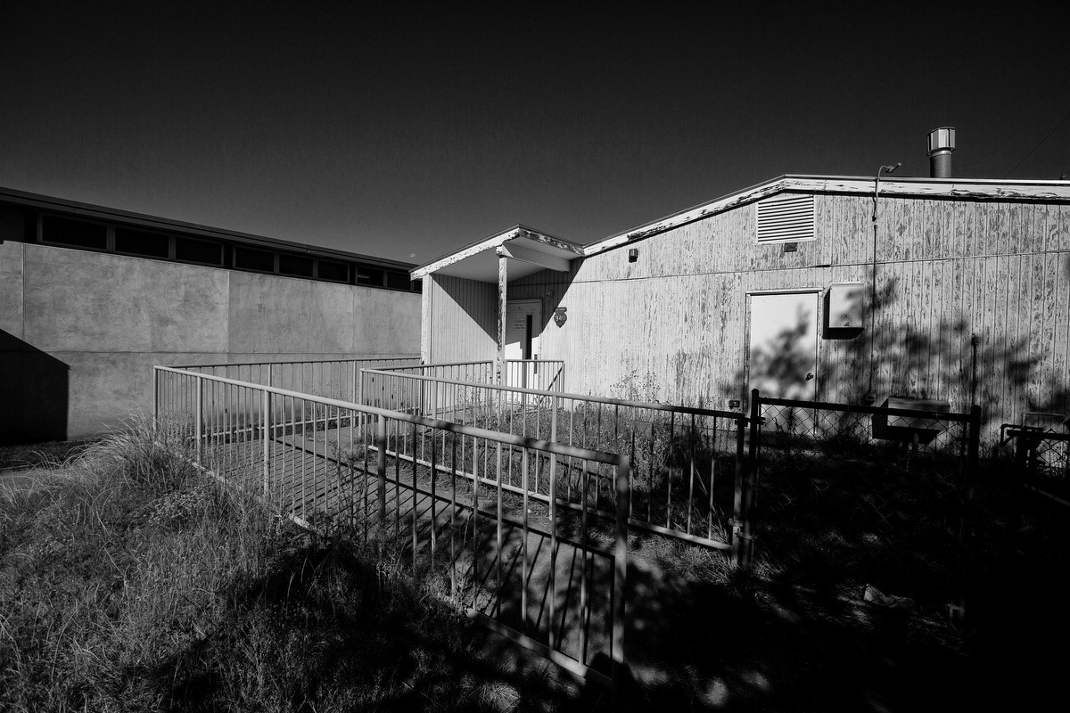 School on reservation.