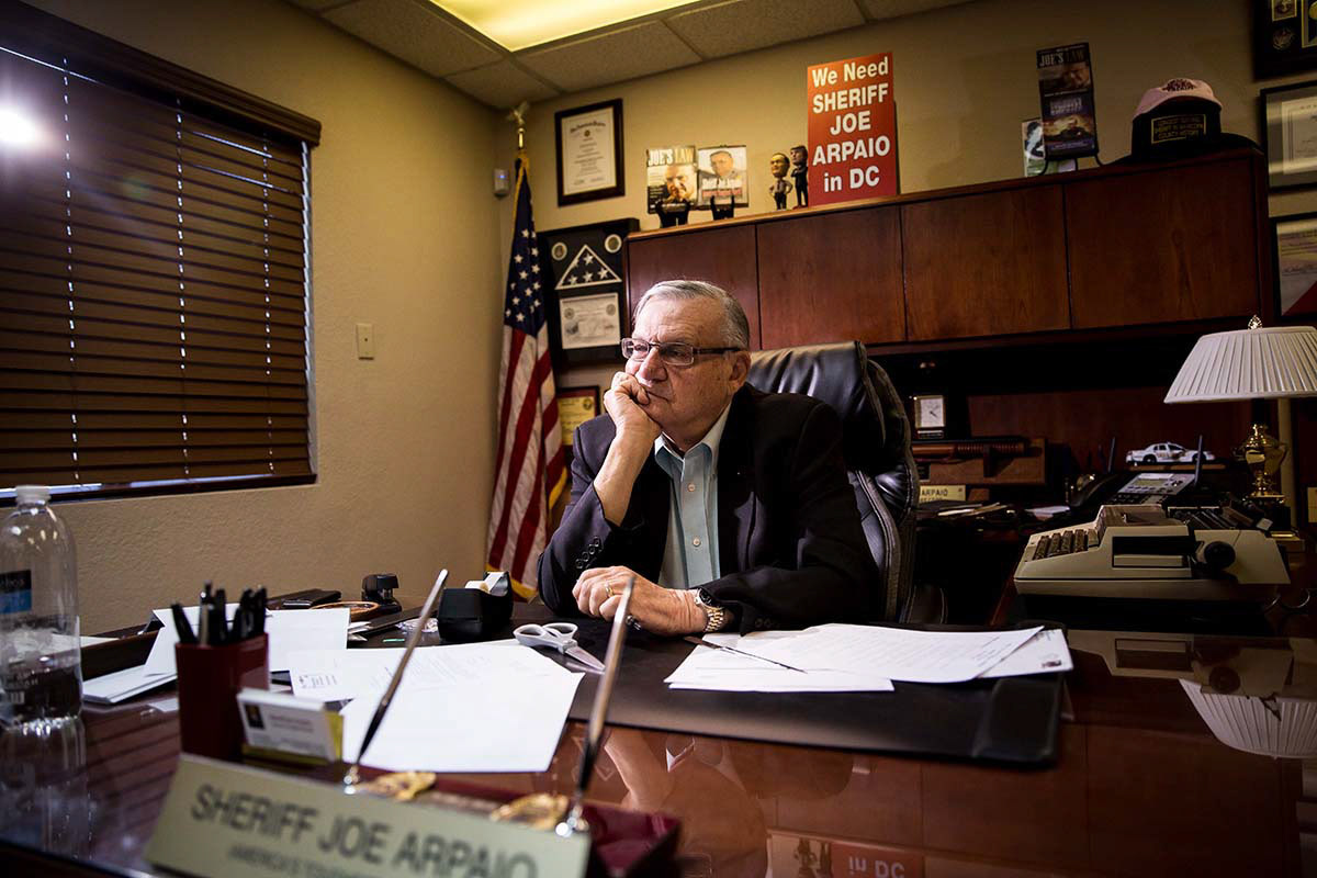 Former Maricopa County Sheriff Joe Arpaio