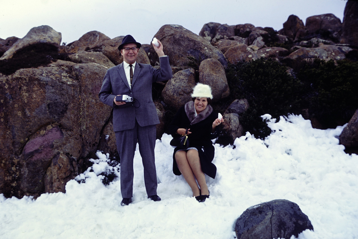 Snowfall in Australia