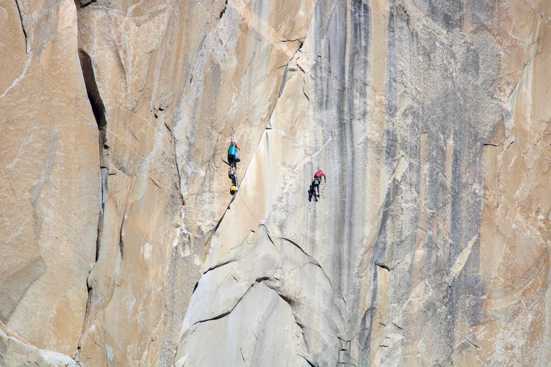 Rock Climbers - El Capitan - Yosemite National Park