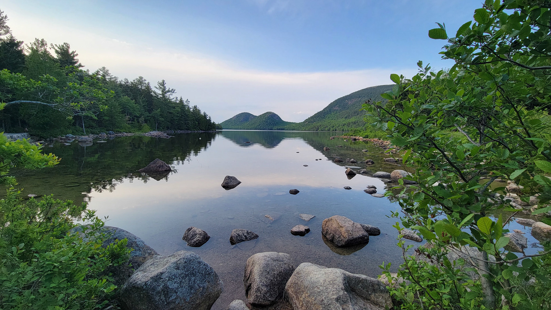 Jordan Pond in Acadia National Park