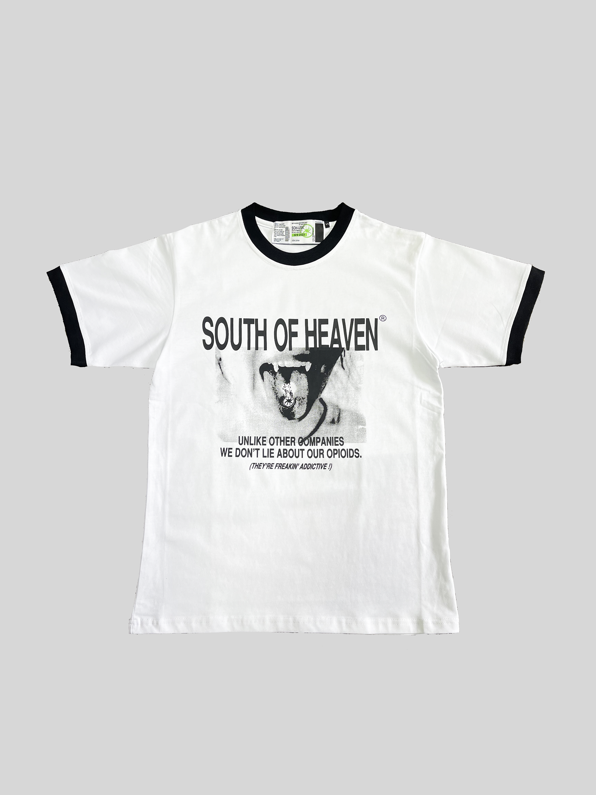 OPIUM - Heavyweight Ringer Tee