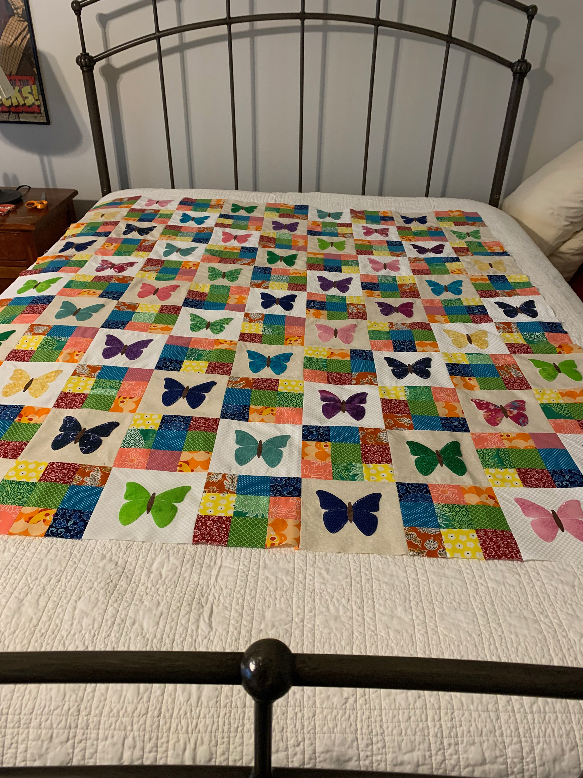 Scrappy Butterfly Applique