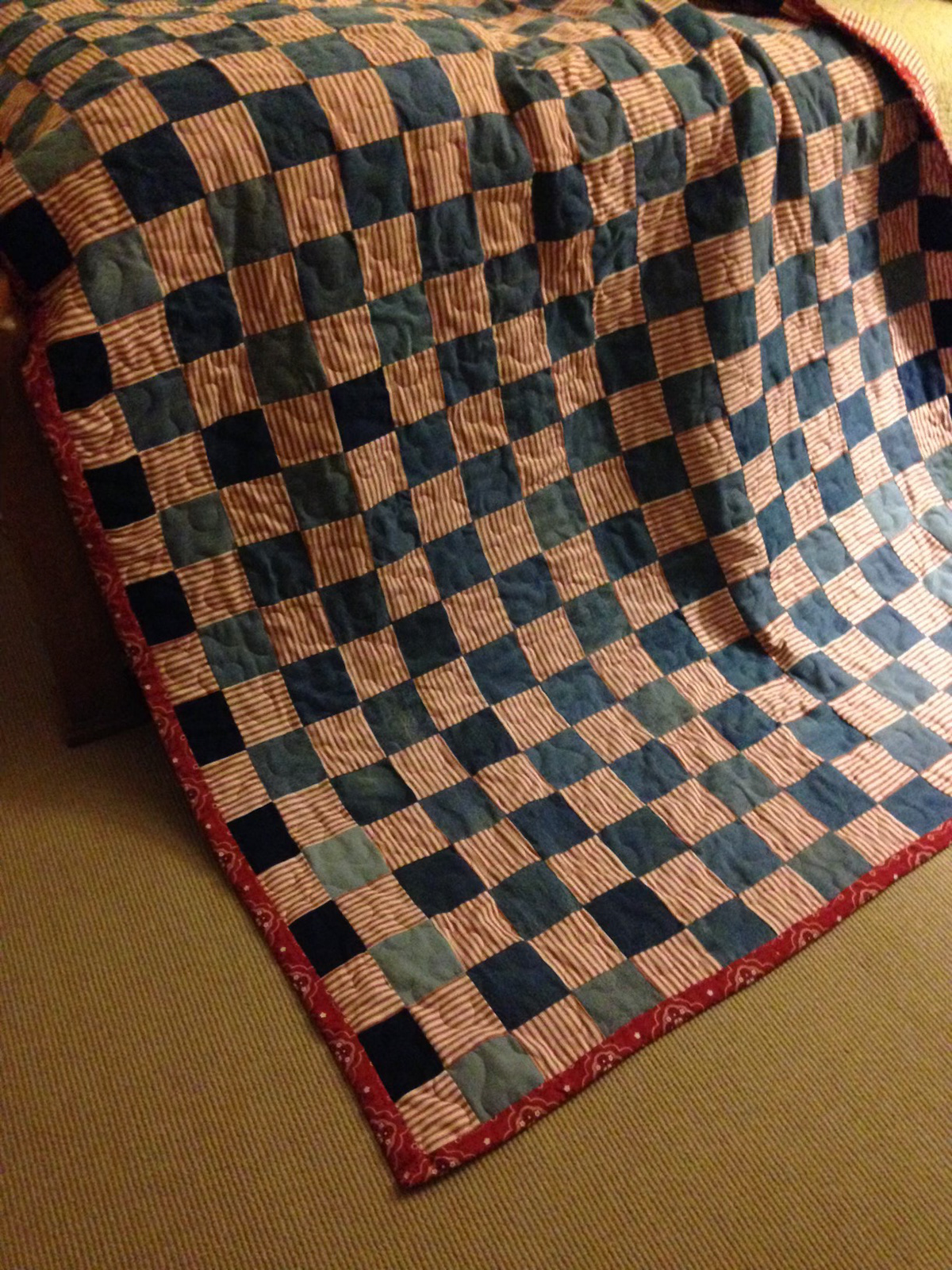 Blue Jean Checkers