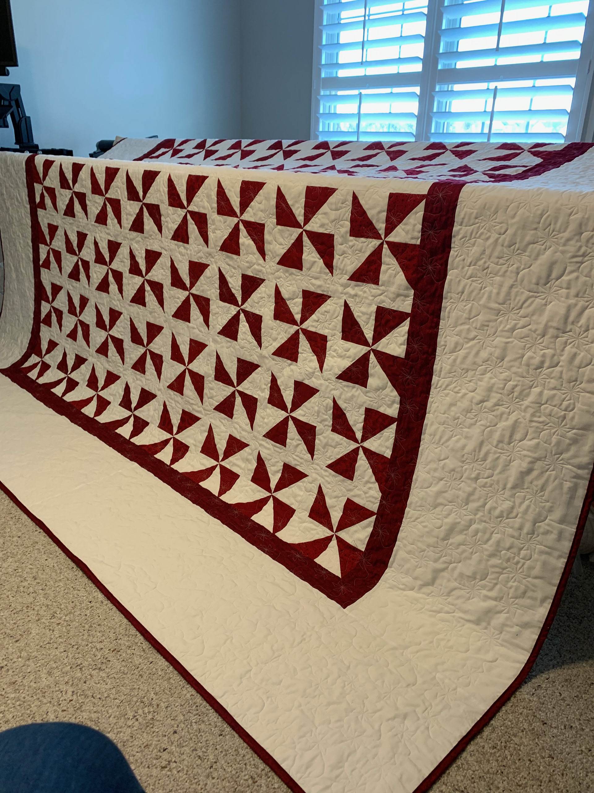 Pinwheel Pattern and Quilting