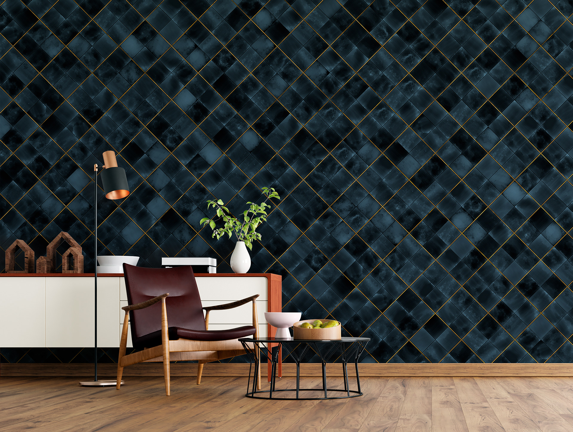 Aqua Tile Gold