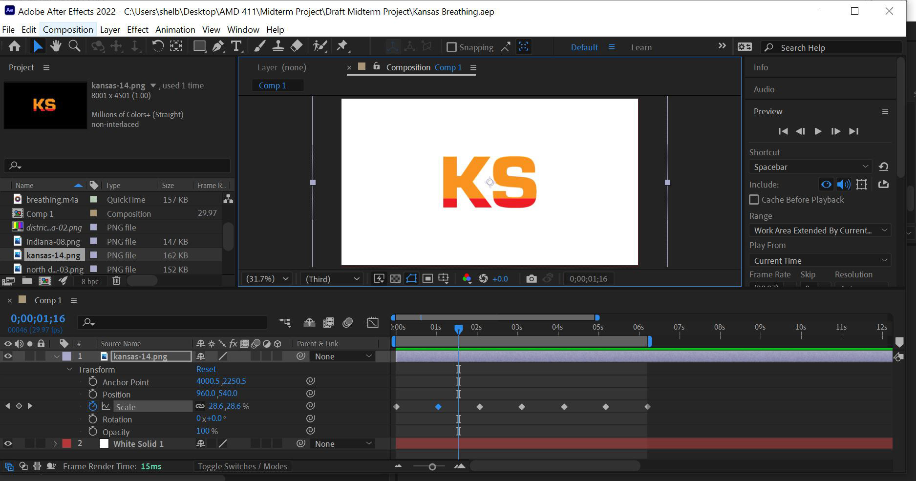 animating the states breathing in After Effects
