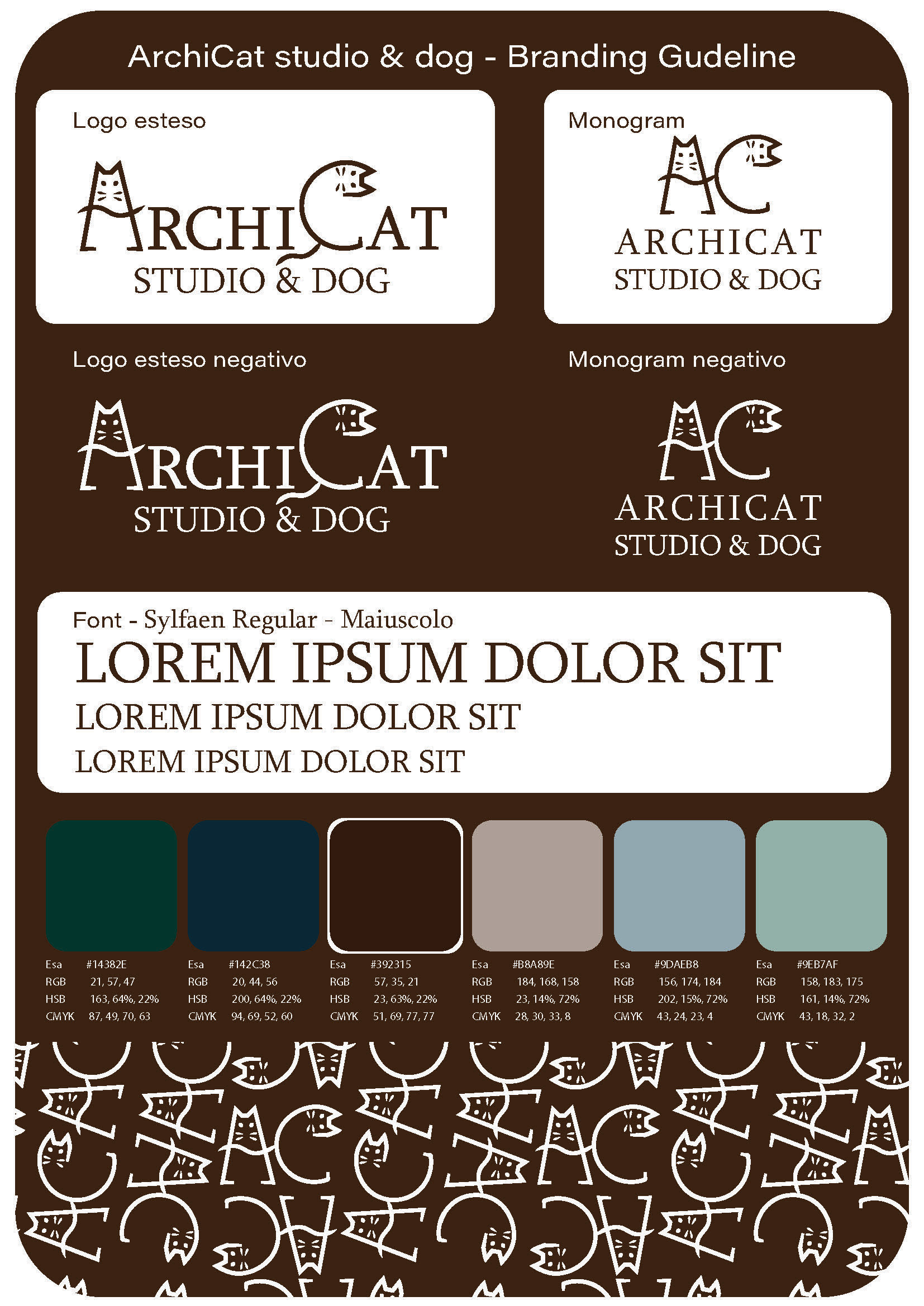 Logo guide line