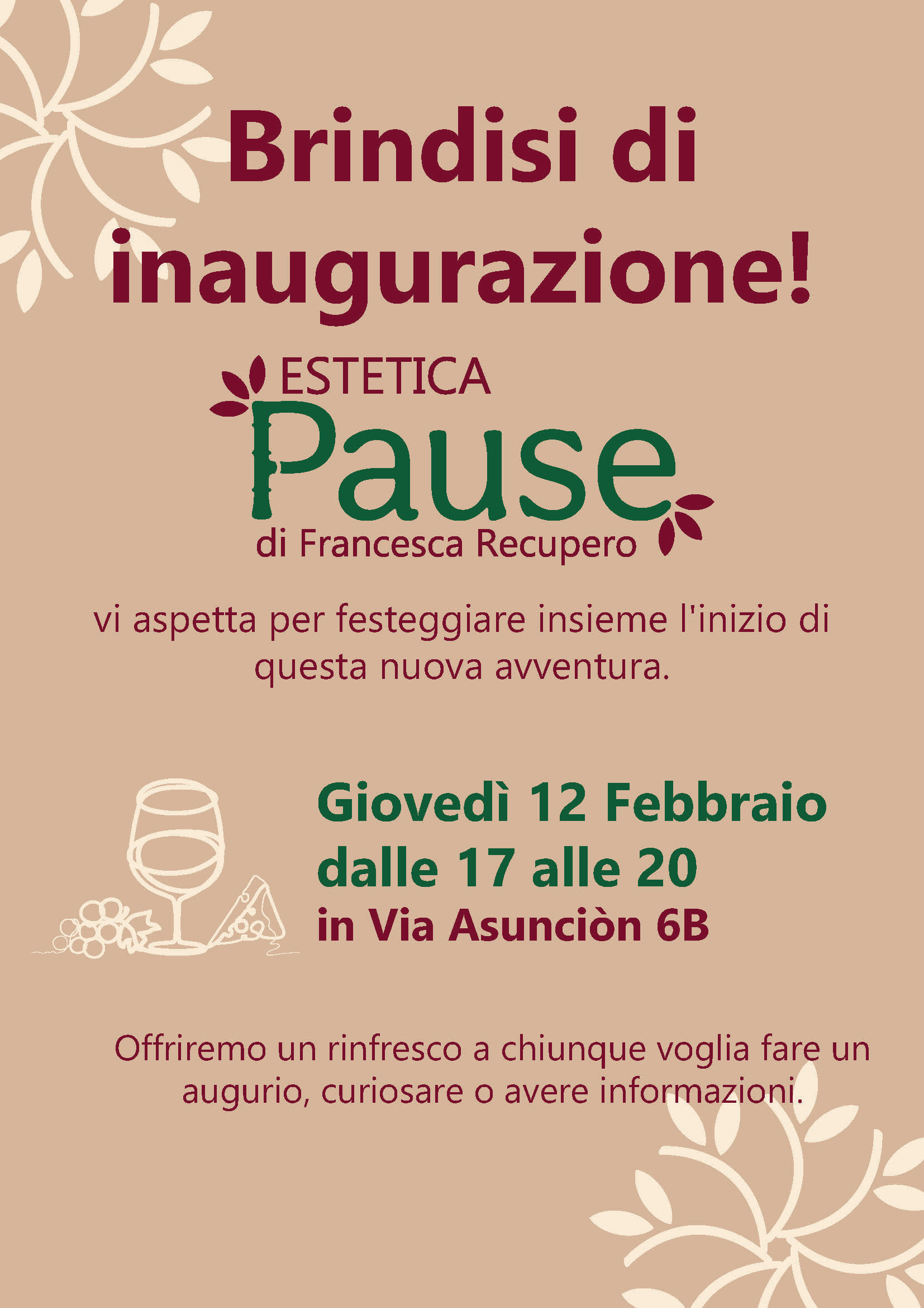 LOCANDINA INAUGURAZIONE