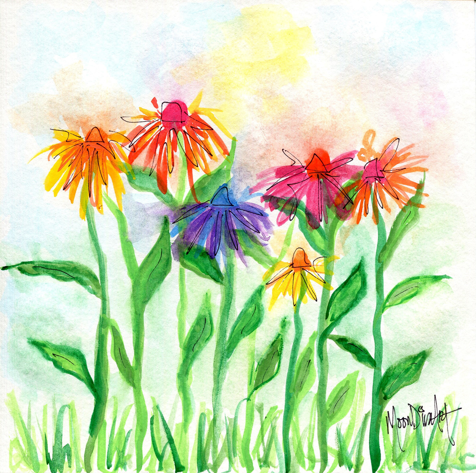 Summer - watercolor