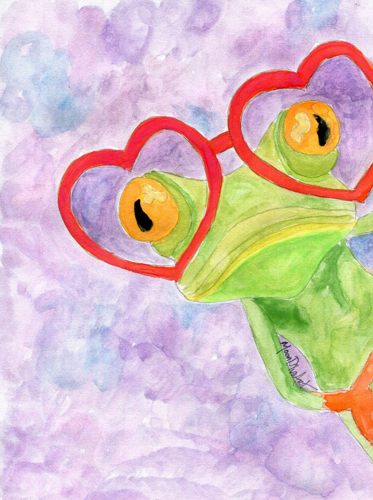 I See You - watercolor