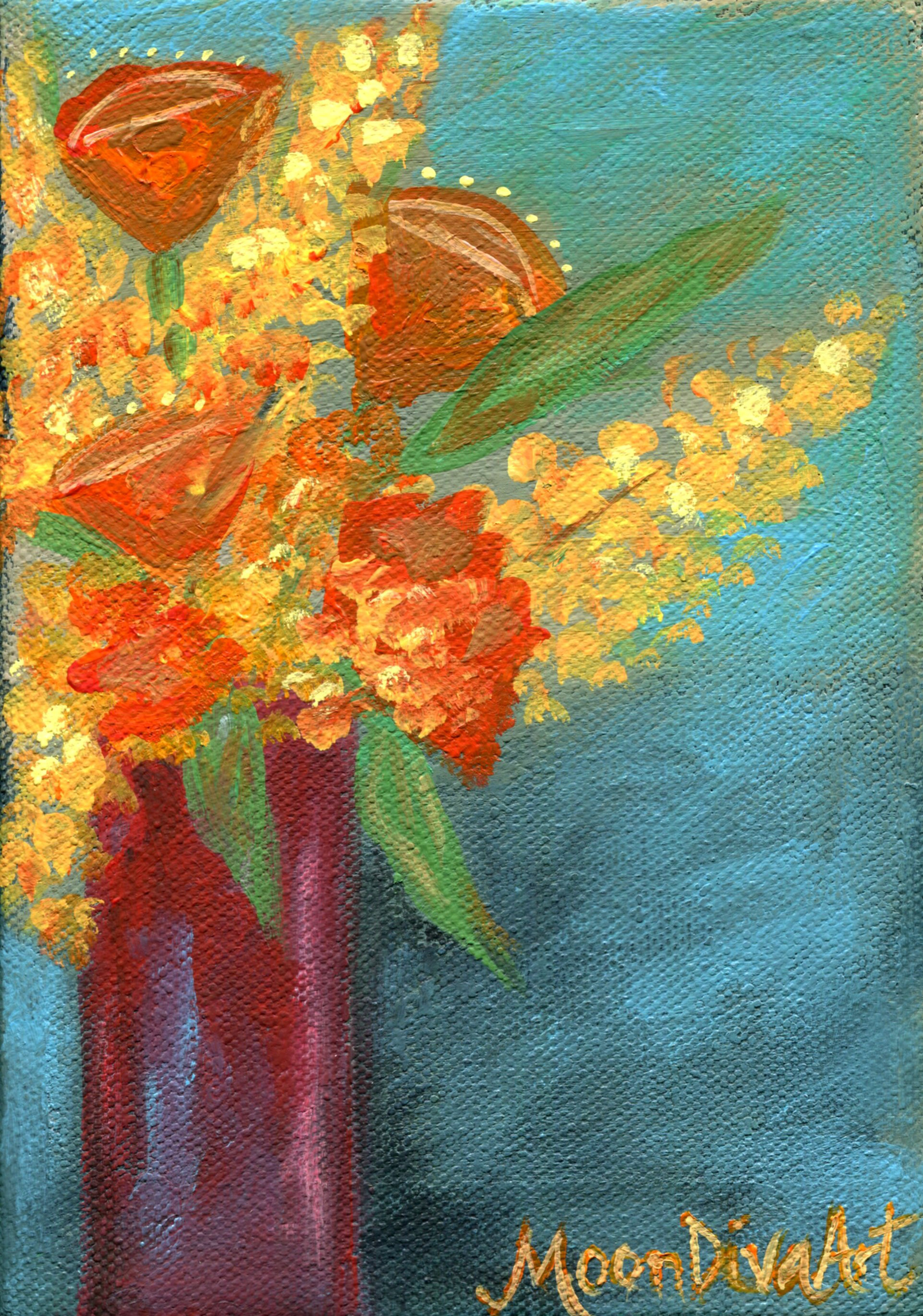 Picasso inspired - acrylic