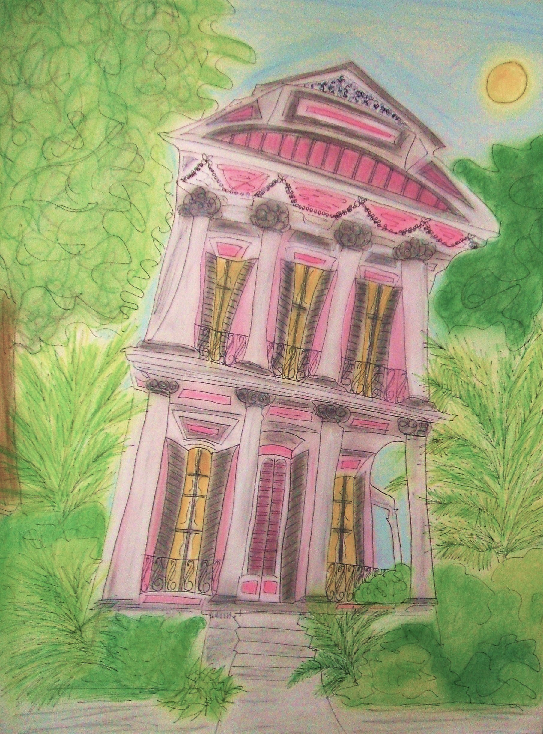 Southern Splendor - pastels