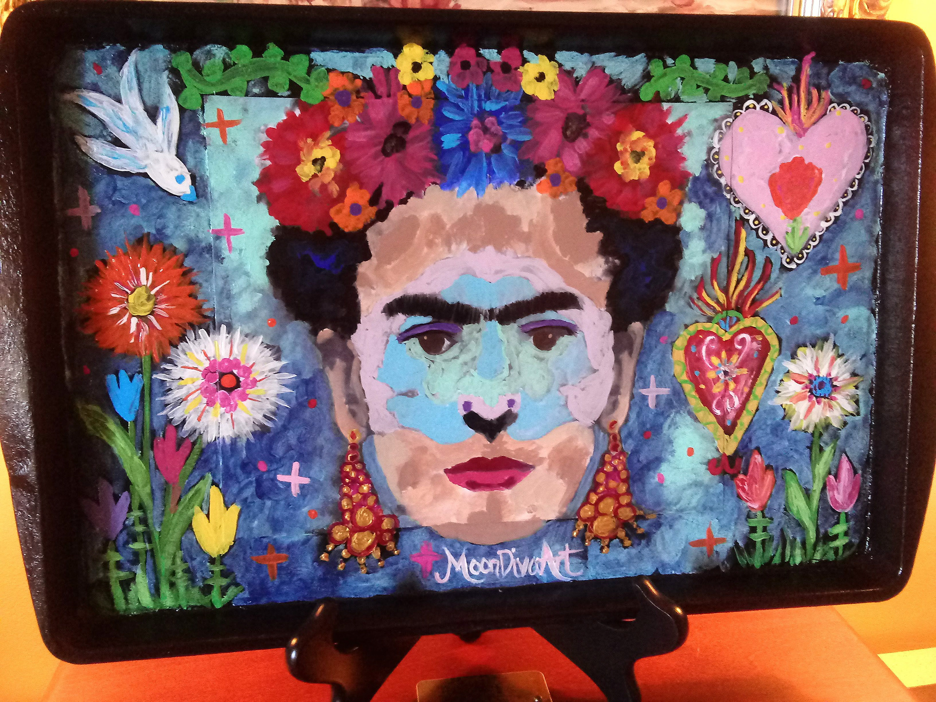 Frida for MM - collage mixed media
