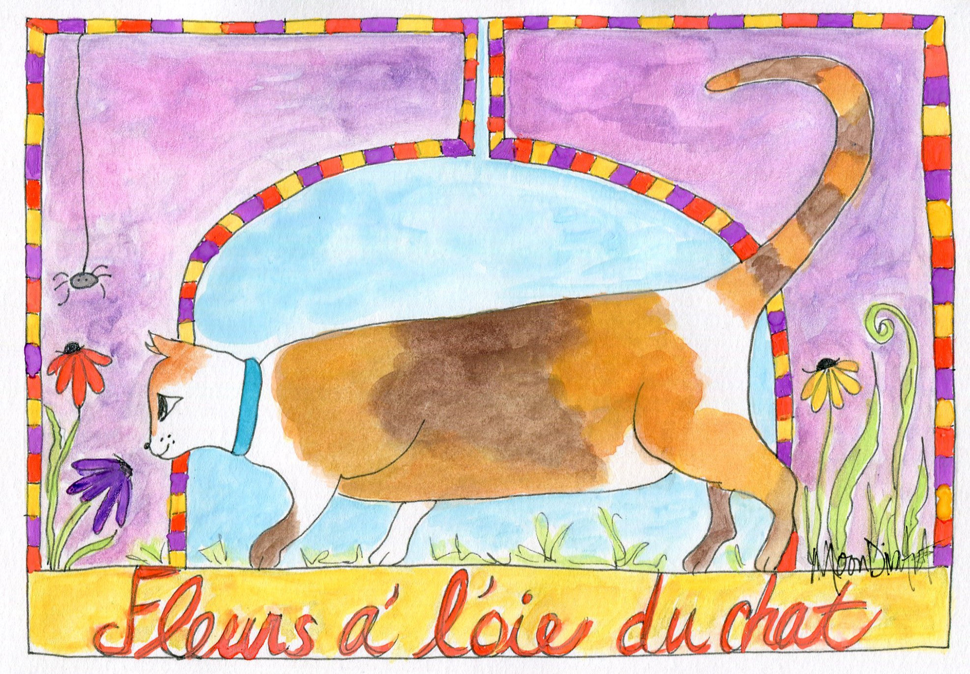 Le Khat - watercolor