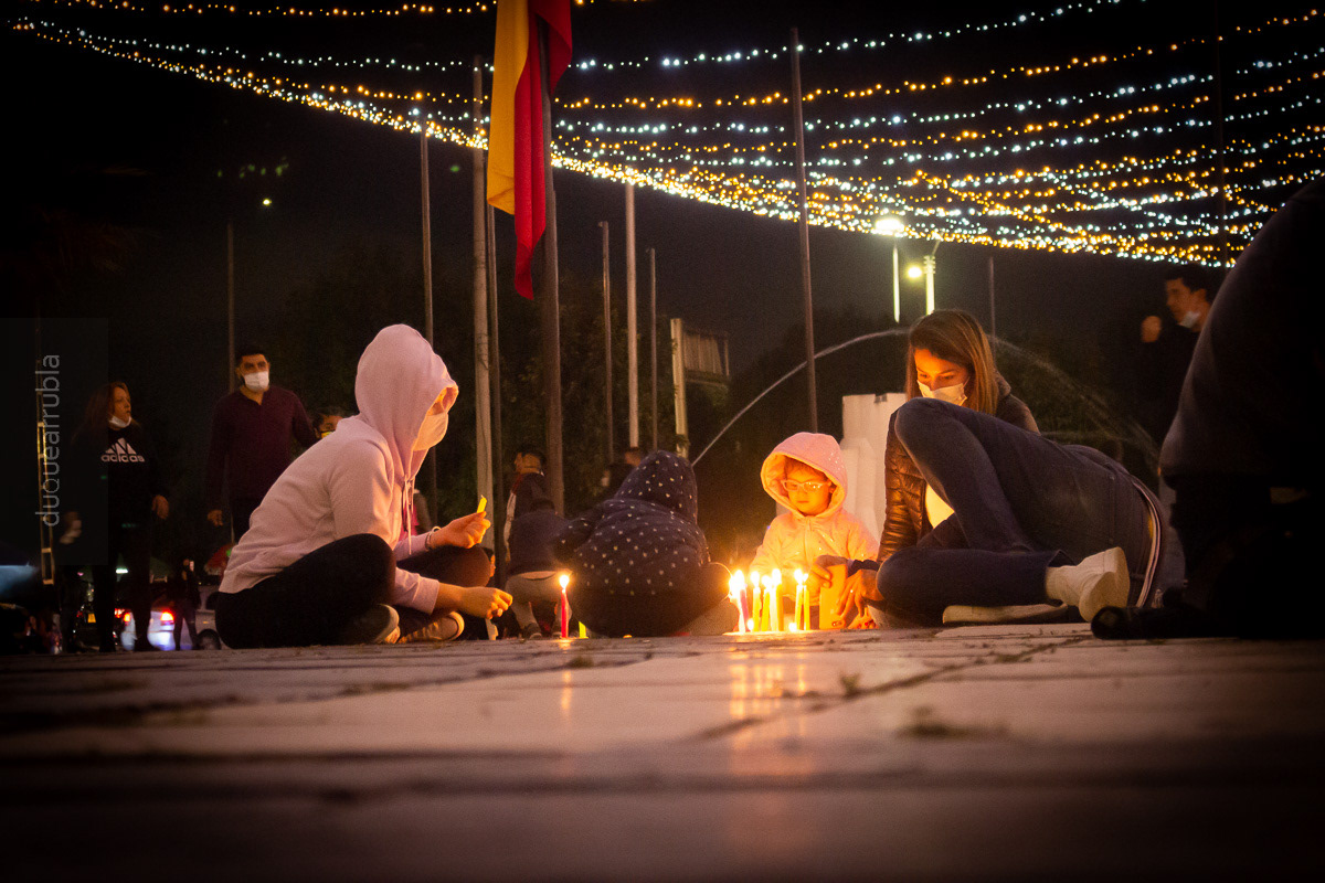 Favorite 2. Candle's night or "Noche de velitas", my favorite holiday celebration in Colombia's christmas season. Every December 7th.
