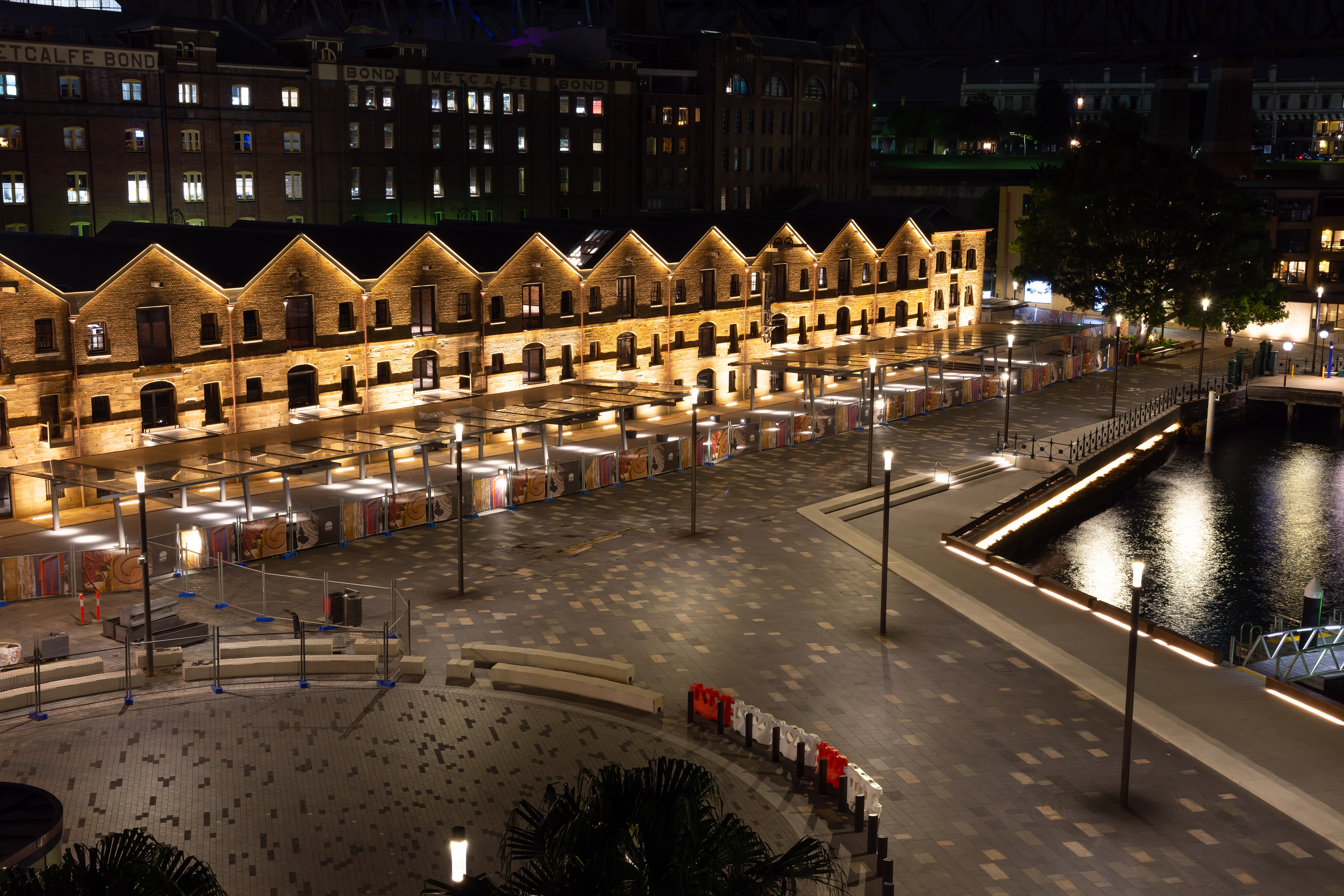 The Rocks Sydney at Night