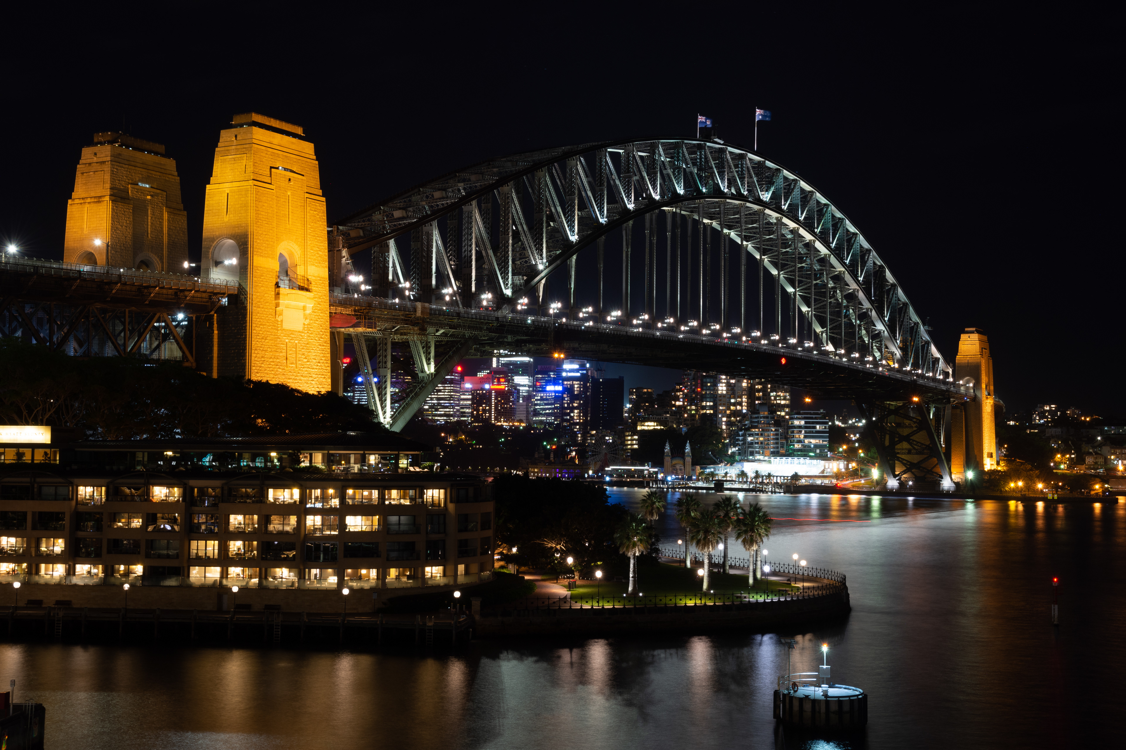 Sydney Harbour Bridge, Sydney Harbour Bridge at Night
