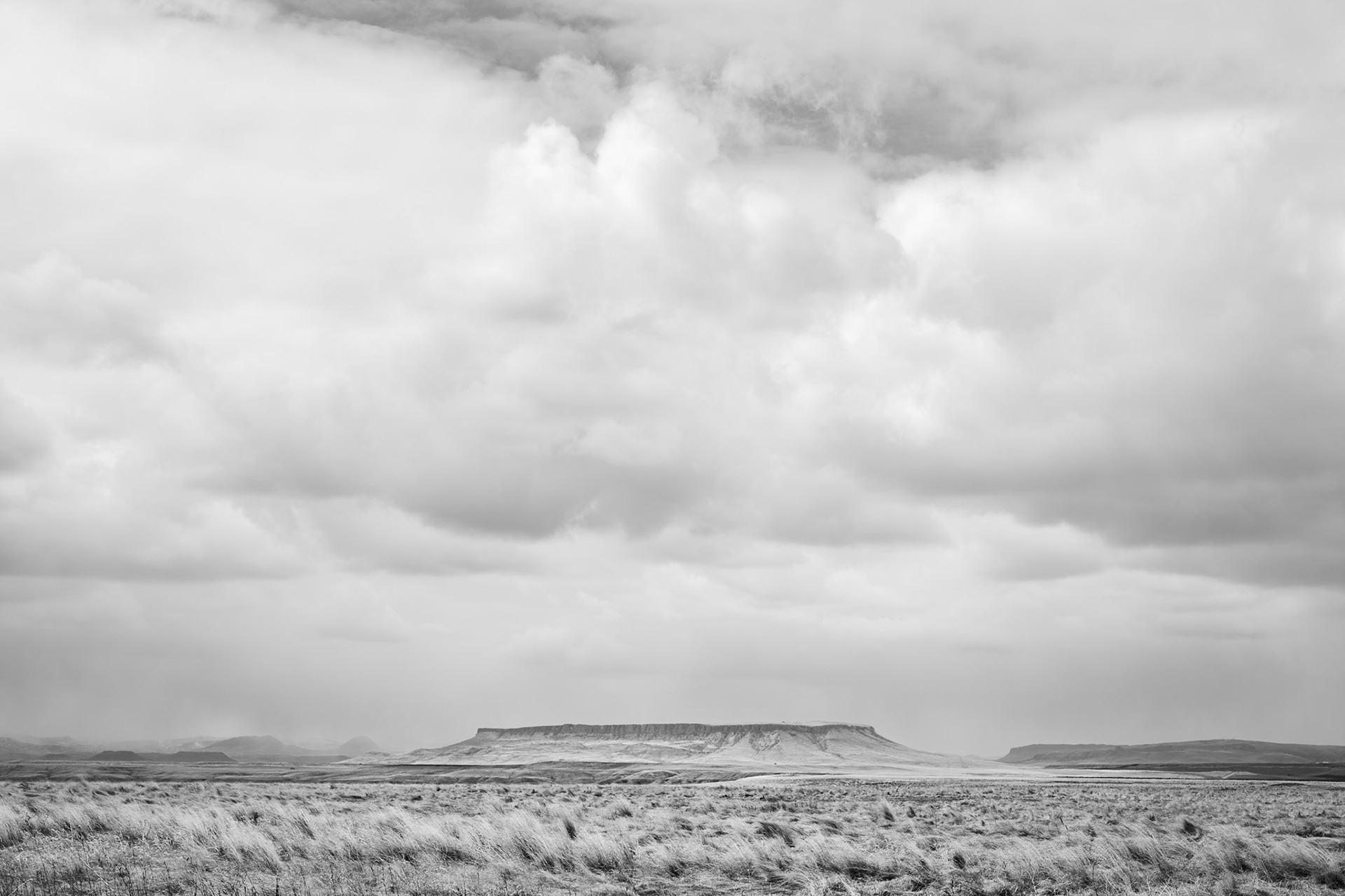 Clouds Over Square Butte, Near Great Falls, Montana (2024)