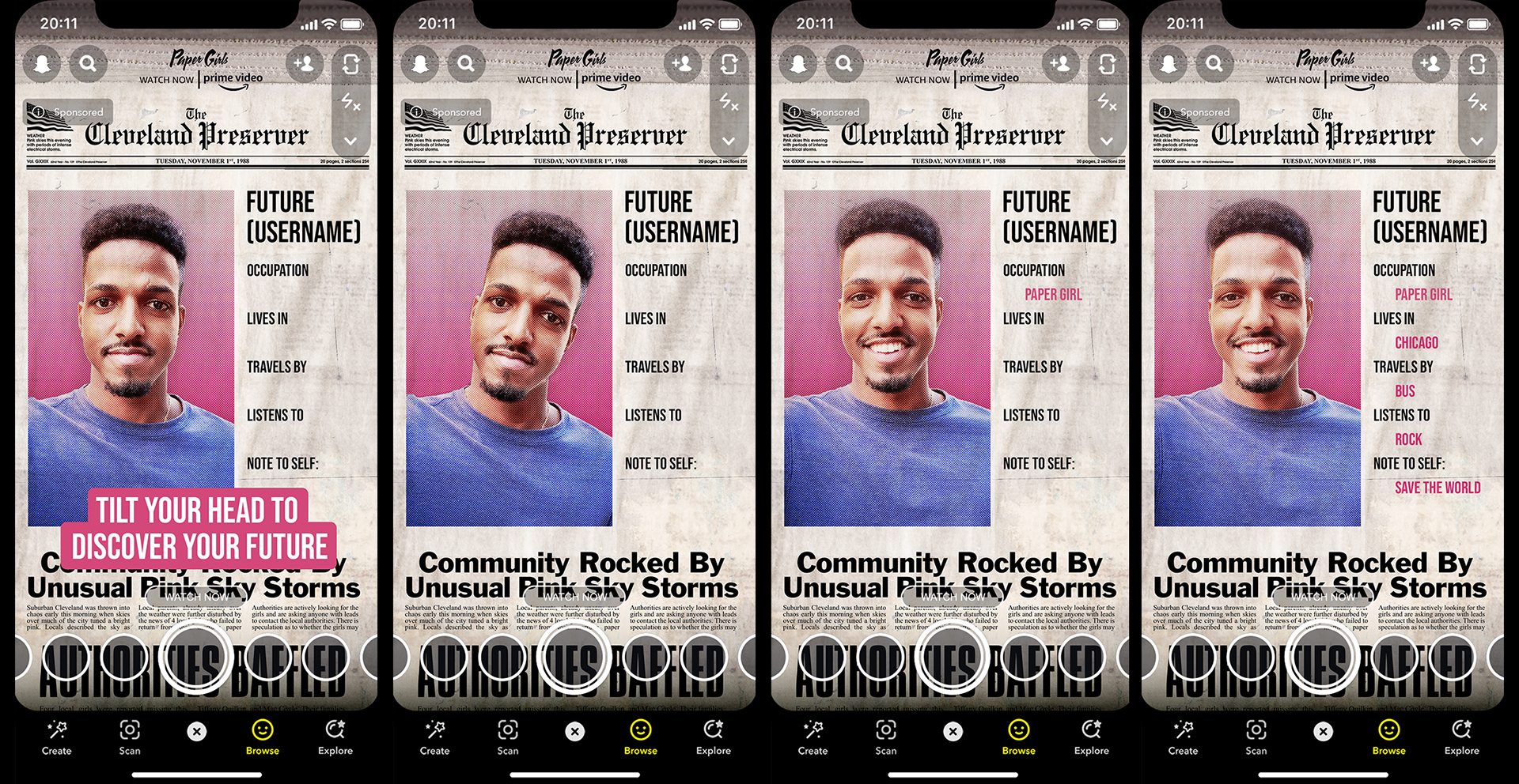 Paper Girls Lens for Amazon Prime Video