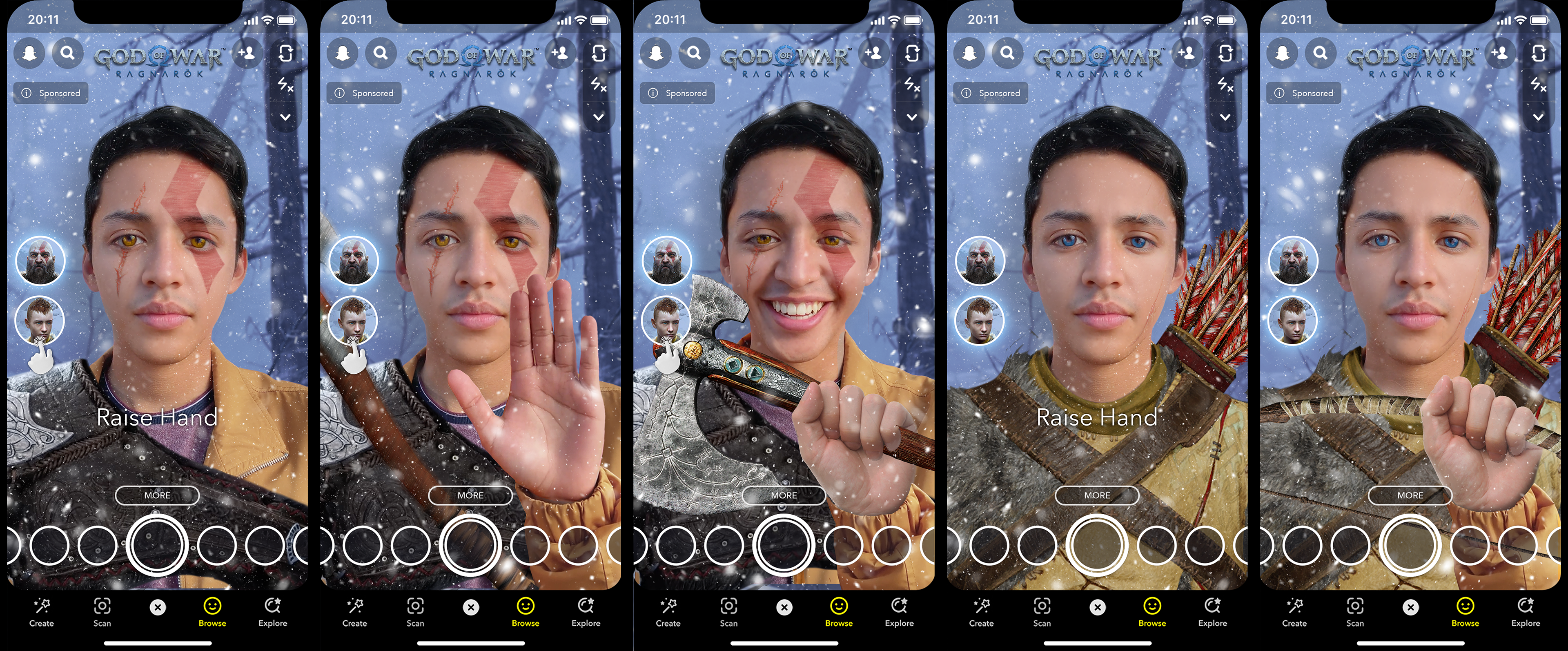 God of War: Ragnarok Lens for PlayStation
