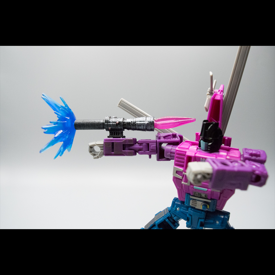 Scope can be used as an arm mounted blaster