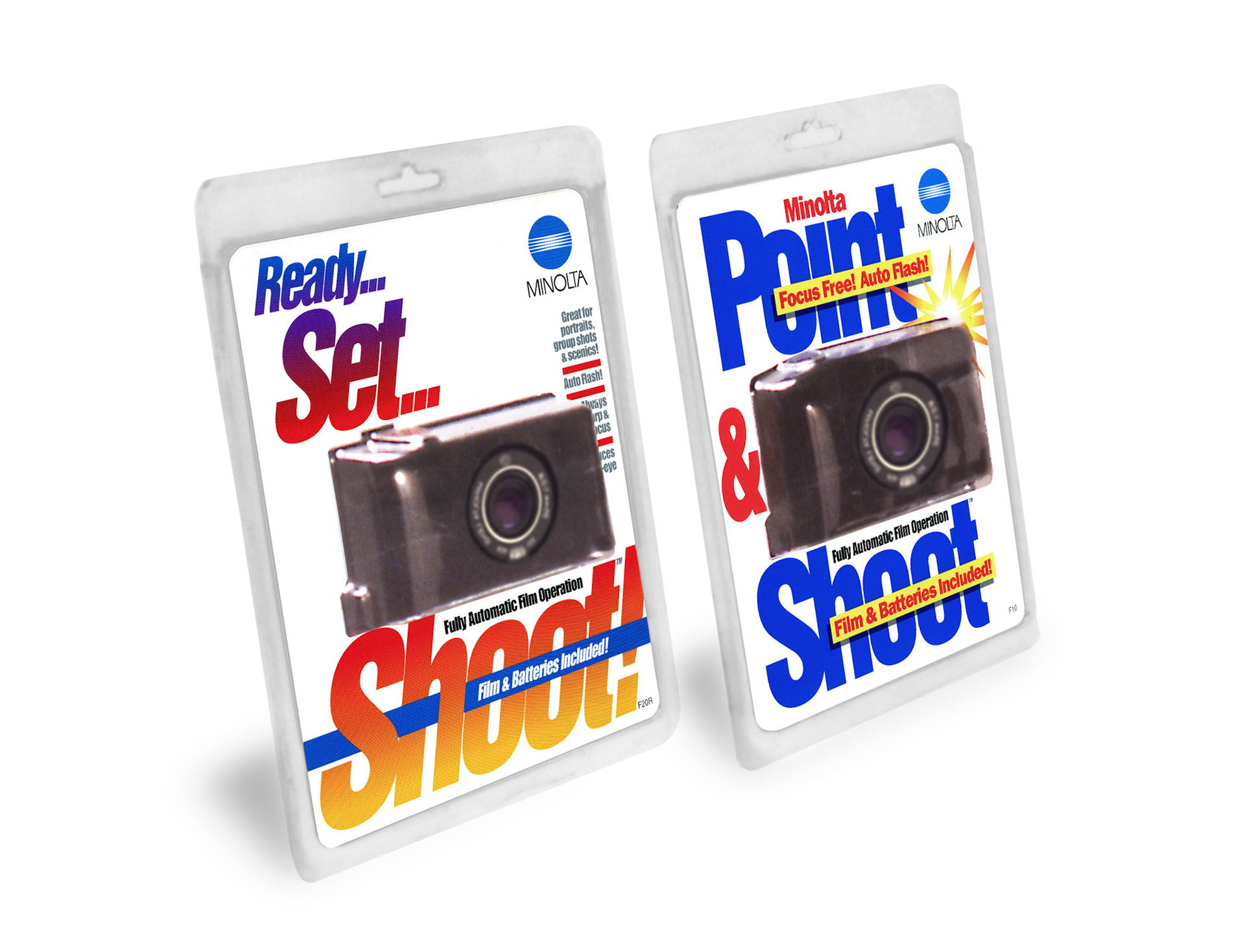 Pocket Camera Clamshell Packaging - Minolta Corp.