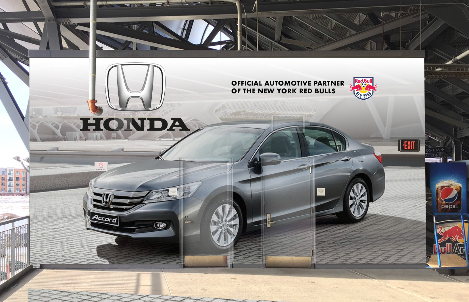 Honda Wall Graphics Concept - Red Bull Arena