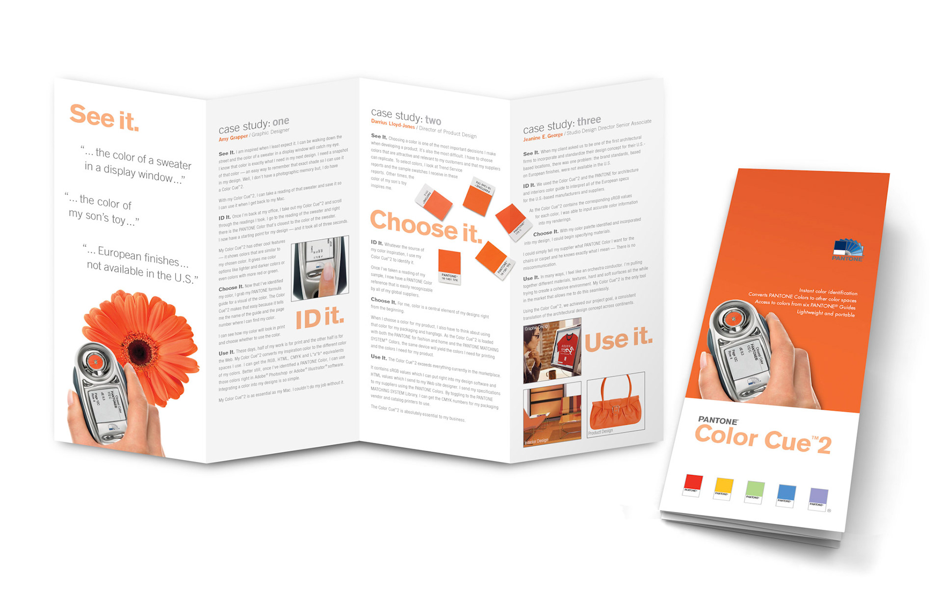 Color Cue 2 Accordian Fold Brochure - Pantone, Inc.