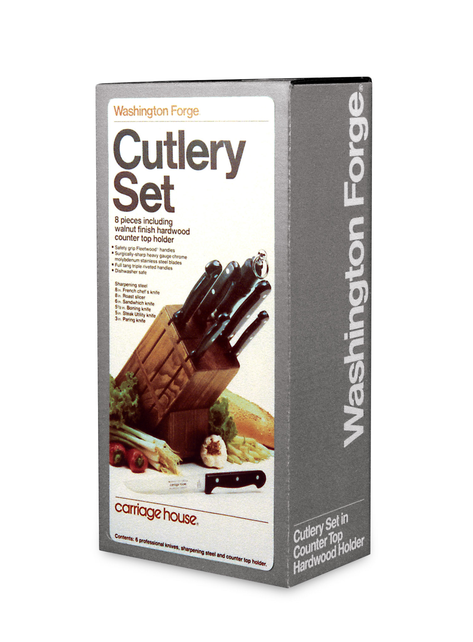 Carriage House Cutlery Packaging - Washington Forge