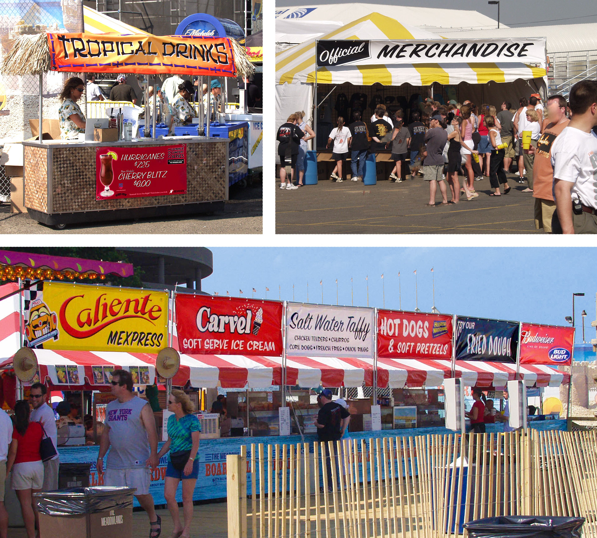 Boardwalk Banner Graphics - Springsteen The Rising Tour 2003