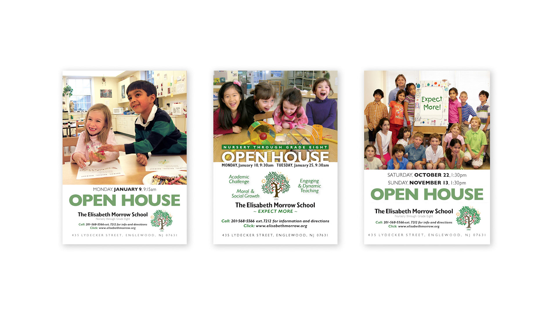 Open House Announcements - The Elisabeth Morrow School